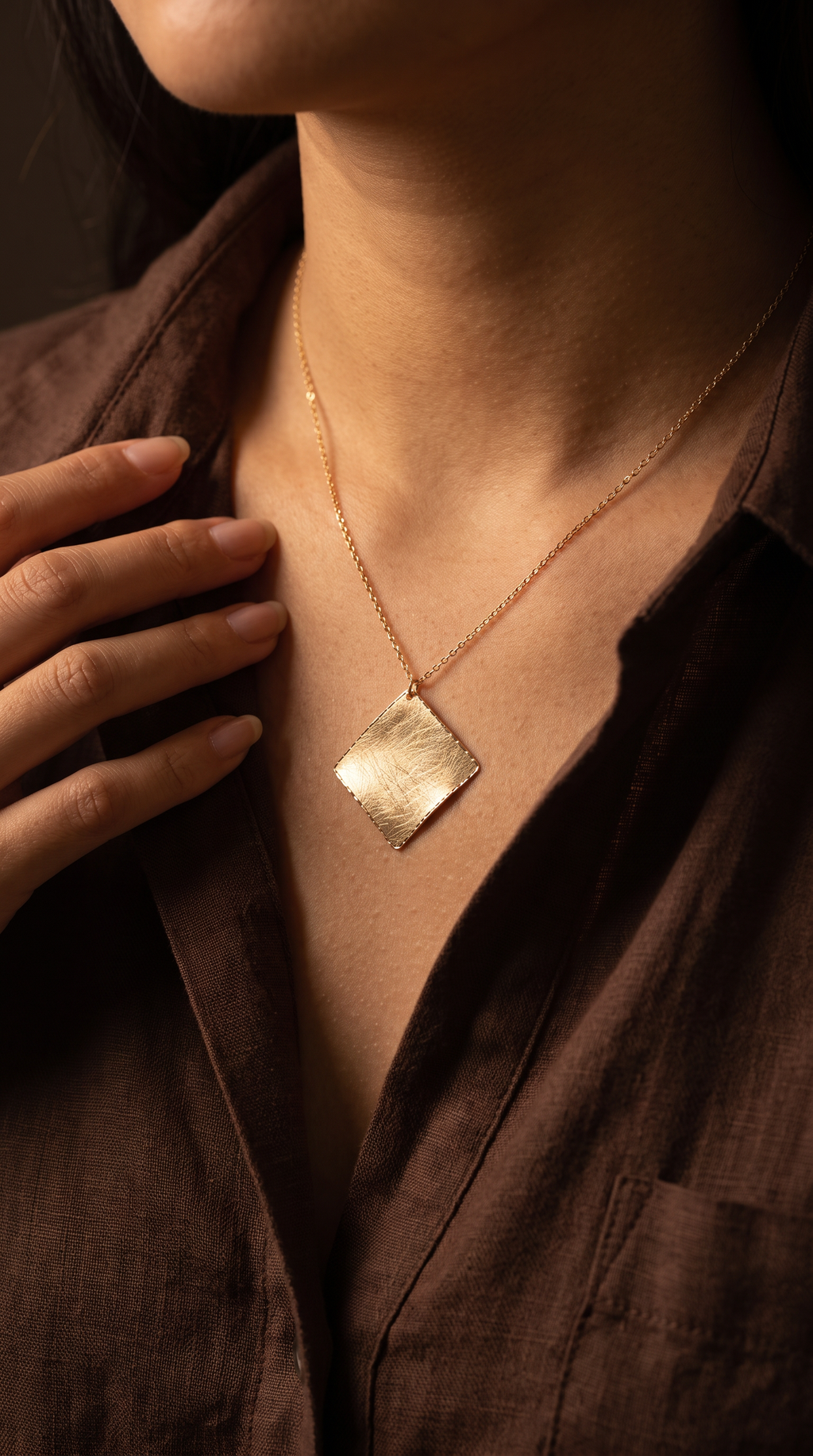 18K Yellow Gold Chain Necklace