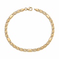 18K Yellow Gold Men's Mariner Chain Bracelet