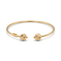 18K Yellow Gold Baby Cuff Bracelet