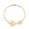18K Yellow Gold Baby Bracelet