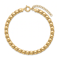 18K Yellow Gold Chain Bracelet