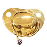 18K SOLID GOLD BABY PACIFIER NAME ENGRAVING