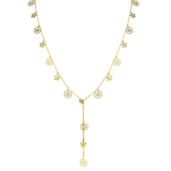 18K Solid Gold Necklace