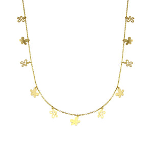 18K Solid Gold Necklace