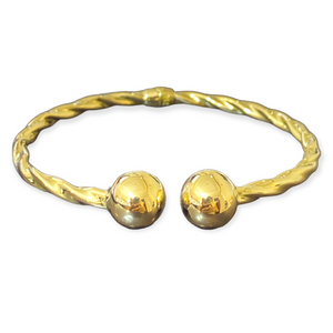 18K Gold Bangle Bracelet